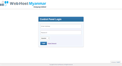 Desktop Screenshot of cp.webhostmm.net